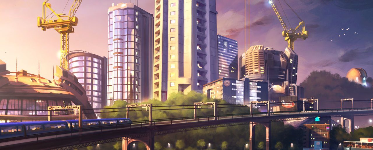 Key art from the city builder Cities: Skylines