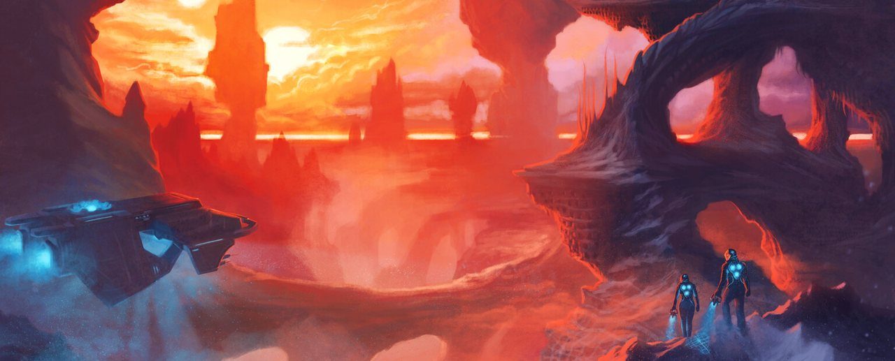 Key art from the space grand strategy game Stellaris